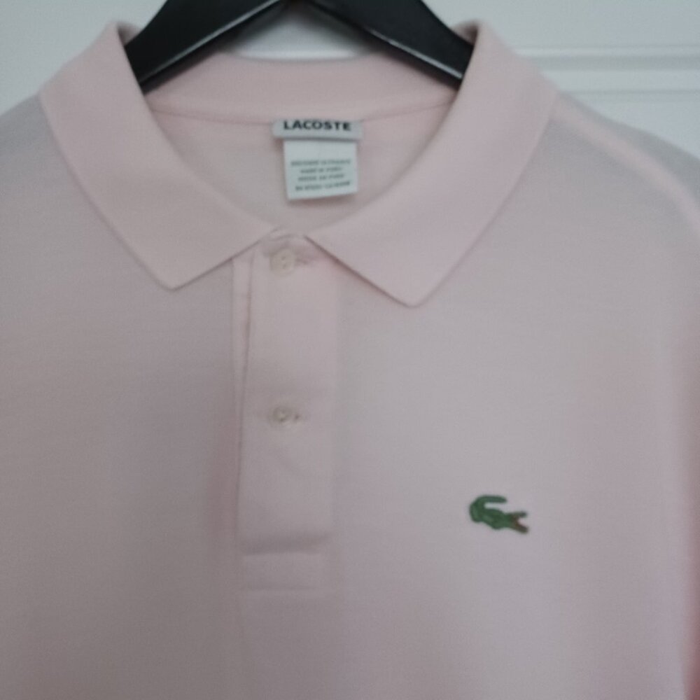 Lacoste mens classic pique polo